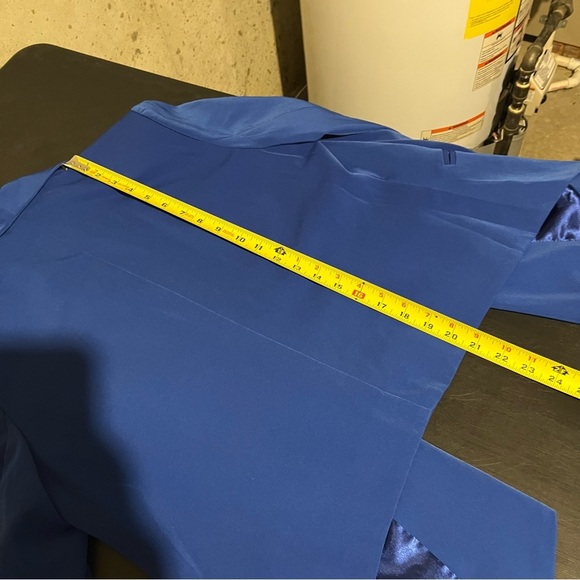 G by Giuliana Rancic Women's Royal Blue Blazer Size M Open Front - Picture 12 of 12